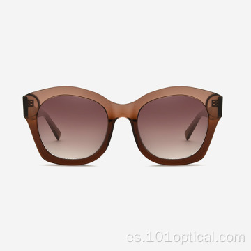 Gafas de sol angulares retro para mujer